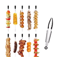 Электрошашлычница для дома КТ-1408 - 900 Вт