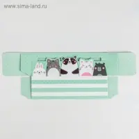 Коробка для макарун кондитерская, упаковка &laquo;Сюрприз&raquo;, 18 х 5,5 х 5,5 см