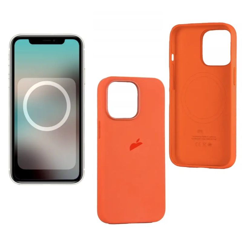 Чехол iPh 13 Pro Silicon Case 100% ORG Nectarine