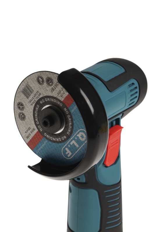 Аккумуляторная УШМ ТУНДРА, 12 В, 2х1.3 Ач, 75 х 10 мм, 20 000 об/мин