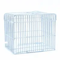 Клетка усиленная для джунгарских хомяков 21 х 16 х19 см, серая