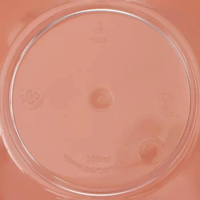 Форма пластиковая одноразовая для фуршета &laquo;Цветок&raquo;, 350 мл, прозрачная