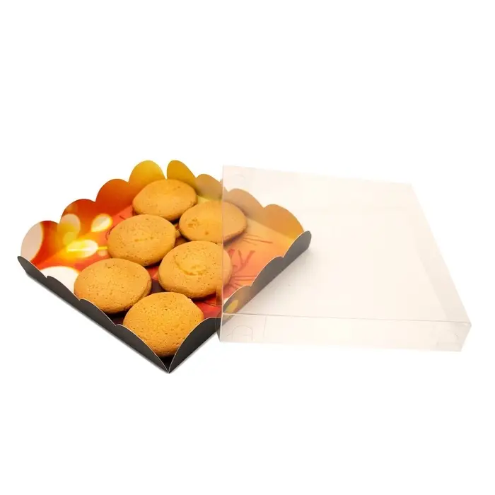 Коробочка для печенья, &laquo;Праздник&raquo;, 15&times;15&times;3 см