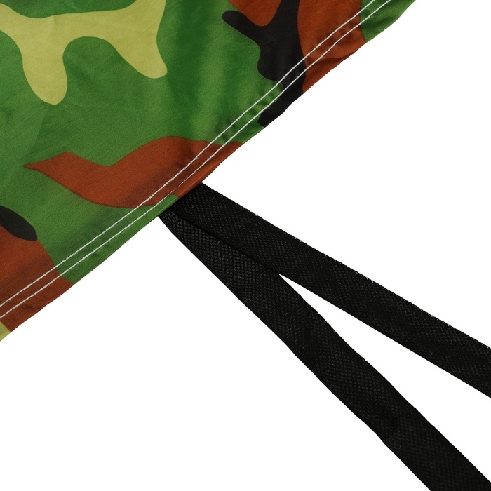 Тент автомобильный, водонепроницаемый, полиэстер, камуфляж хаки, размер M 457*165*119 см