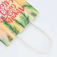 Пакет бумажный подарочный новогодний крафт &laquo;Сбудутся мечты&raquo; 16&times;12&times;6 см