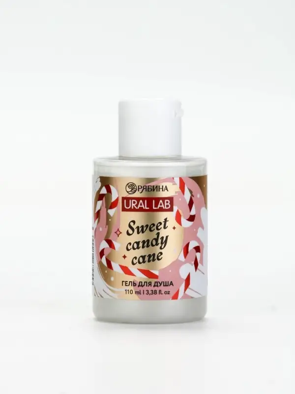 Гель для душа, 110 мл, Sweet candy cane, аромат карамель, URAL LAB