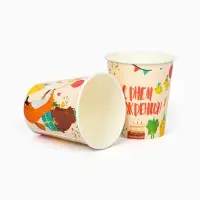 Стакан одноразовый бумажный &laquo;Животные&raquo;, 250 мл