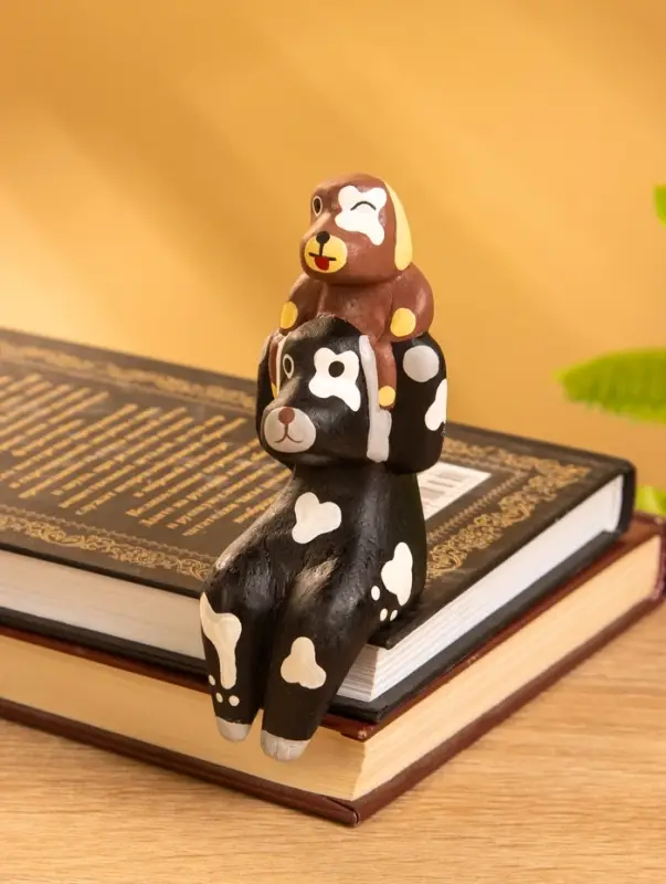 Сувенир &laquo;Пёс с щенком&raquo;, 4.5&times;4&times;11 см, дерево