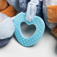 Растяжка - спираль мягкая с погремушкой &laquo;Зайчик Пуша&raquo;, Крошка Я