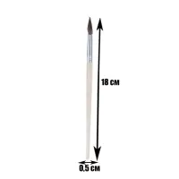 Кисть пони № 8, круглая