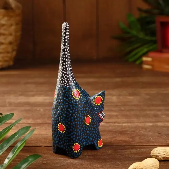 Подставка для колец "Кошечка" дерево 7х4х15 см