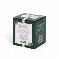 Ароматическая свеча в матовом стакане &laquo;С Новым годом&raquo;, аромат хвойный лес