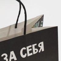 Пакет подарочный новогодний &laquo;Вообще не отвечаю&raquo;, 22 х 22 х 11 см