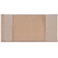 Лейбл тканевый Epsilon, XXS, бежевый