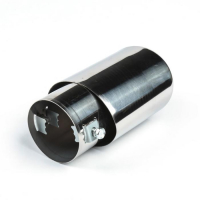 Насадка на глушитель скошенная 140&times;60 мм, посадочный 60 мм