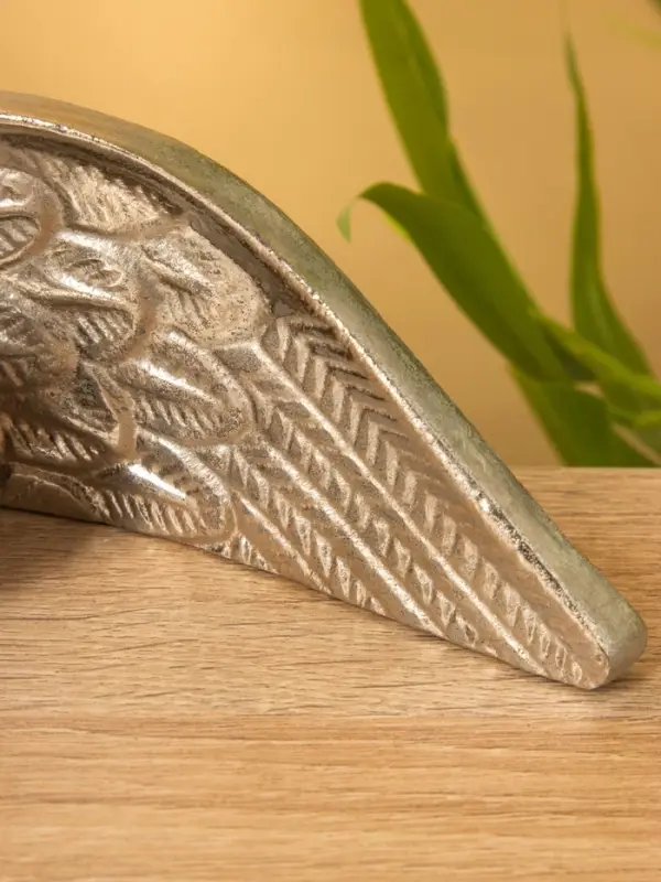 Подсвечник на 2 свечи "Крылья ангела" алюминий 30,5х6,5х7,5 см