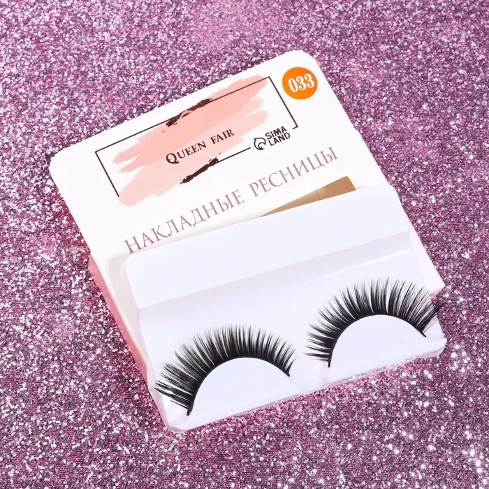 Ресницы накладные &laquo;Взгляд&raquo;, 11 мм, без клея, эффект МИКС