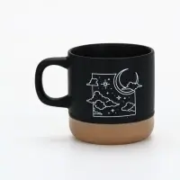 Кружка чайная керамическая &laquo;Звёздное небо&raquo;, 350 мл, ручная работа