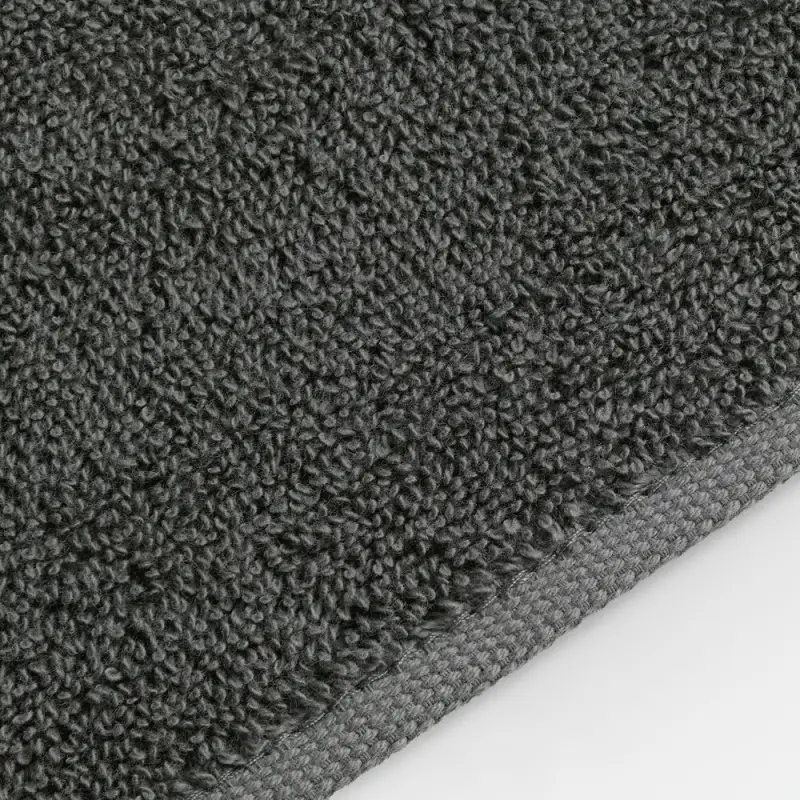 Полотенце махровое Terrychic, среднее, темно-серое