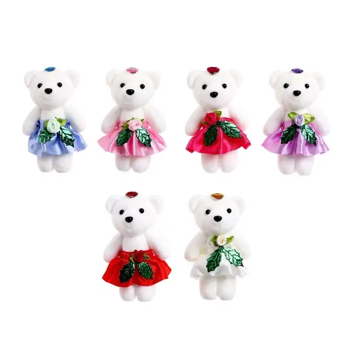 Игрушка из пенопласта &laquo;Мишка с цветком&raquo;, МИКС