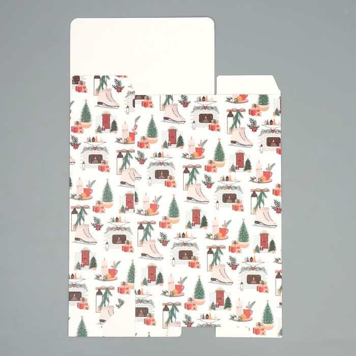 Коробка подарочная новогодняя складная &laquo;Хюгге&raquo;, 22 х 30 х 10 см, Новый год