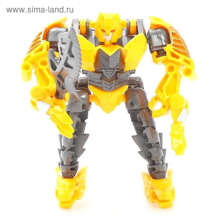 Робот &laquo;Динобот&raquo;, трансформируется, 5 видов, собирается в 1 робота