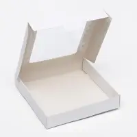 Коробка самосборная бесклеевая, 16&times;16&times;3 см