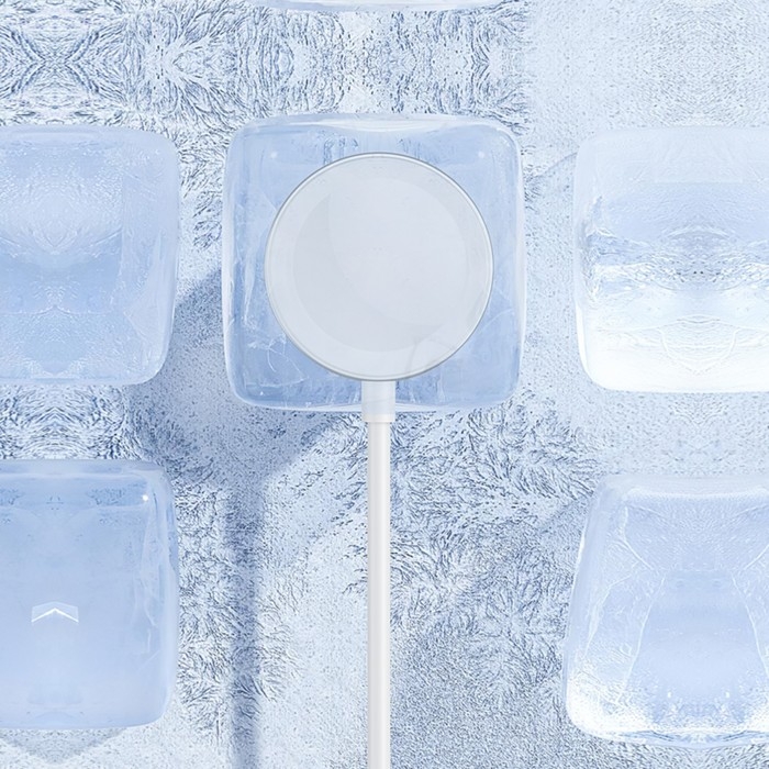 Зарядное устройство для Hoco CW39C, беспроводное, для смарт-часов, Type-C, 1.2 м, 1 А, белое