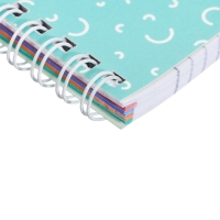 Тетрадь 80л кл на гребне "Скобочки", S-touch,перф на отрыв,цв срез,офсет 60-65г/м&sup2; 2В МИКС