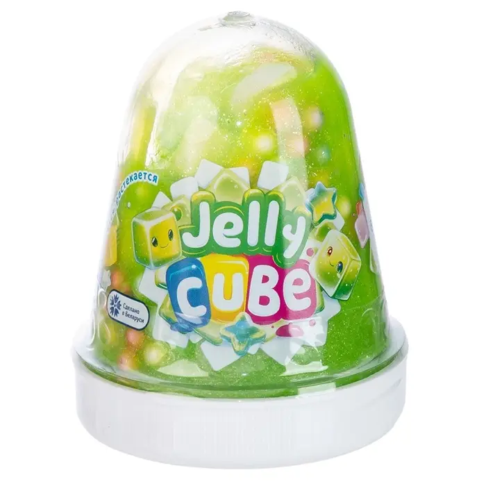 Слайм &laquo;Мялка-жмялка&raquo;, Jelly cube МИКС SLI60