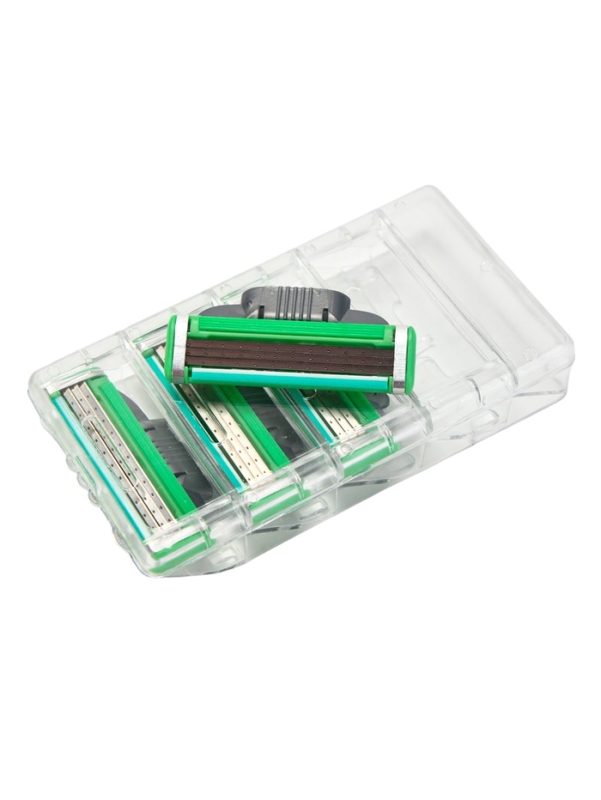 Сменные кассеты Gillette Mach3 зеленые 16 шт