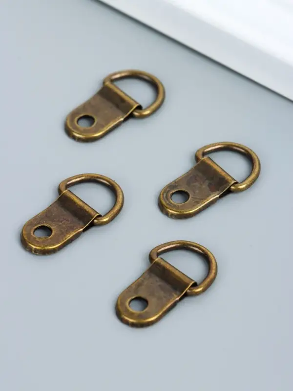 Подвес металл для фоторамки/картины набор 30 шт 2,5х1,5 см