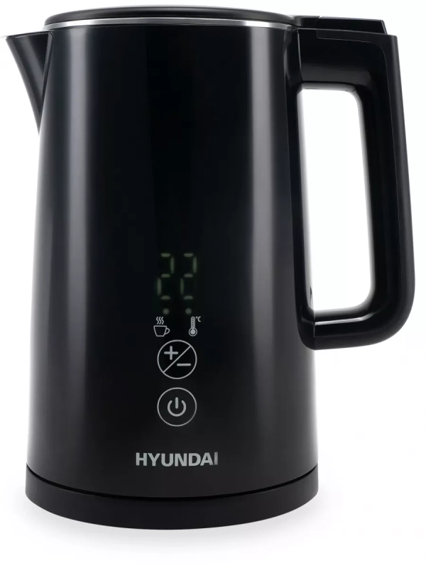 Чайник HYK-S5509 1,5л 2200Вт черный (металл)