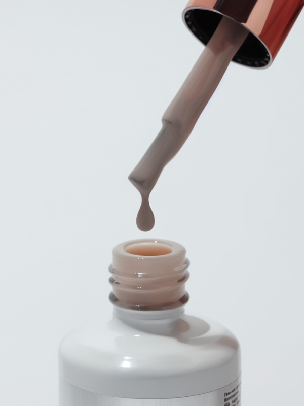 Мультифункциональный гель 5 в 1 LED/UV 15мл камуфлир 02 песоч накл QF