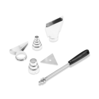 Строительный фен ТУНДРА, 2000 Вт, 250-500 л/мин, плавная регулировка 60-600 &deg;С, ЖК-дисплей