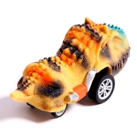 Игровой набор &laquo;Диногонки&raquo;, инерционный механизм, 6 видов машинок, цвет МИКС