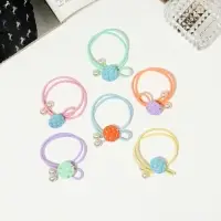 Резинка для волос "Грейс" шар люкс, 5 см, микс