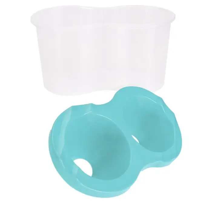 Стакан - непроливайка для рисования двойной Calligrata &laquo;Прованс&raquo;, 150 мл &times;2, пастельный МИКС