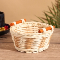 Корзина плетеная 16x15x8 см, ротанг