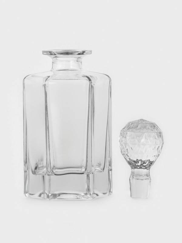 Штоф "Краун", 800 мл, 11,36х9,89х25,9 см