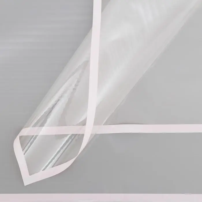 Пленка глянцевая для декора и флористики &laquo;Полоса&raquo;, розовая, 58&times;58 см