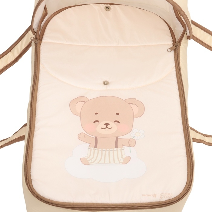 Люлька-переноска для новорожденных &laquo;Мишка&raquo;, Крошка Я