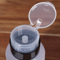 Флакон - бутылочка с помпой &laquo;Другое место&raquo;, 250 мл, зелёный, чёрный