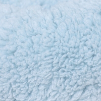 Лежанка для собак и кошек &laquo;Уют&raquo;, мягкий мех, 45 х 35 х 11 см, голубая