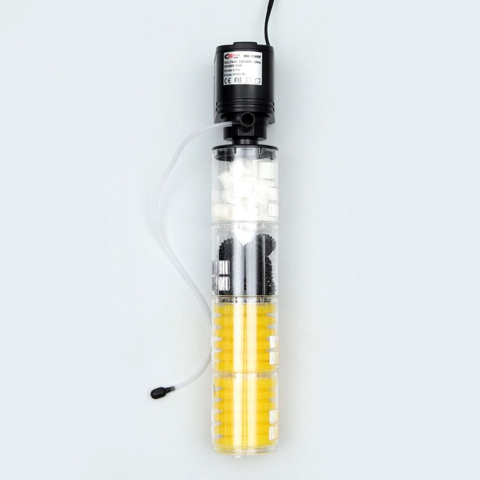 Фильтр внутренний Sea Star HX-1580F камерный, четырехсекционный, 3500 л/ч, 40 Вт Фильтр внутренний Sea Star HX-1580F камерный, четырехсекционный, 3500 л/ч, 40 Вт