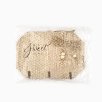 Ключница настенная &laquo;Sweet home&raquo;, цвет молочный, 20 х 14 см