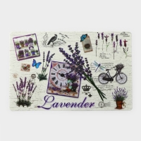 Салфетка сервировочная на стол Доляна &laquo;Лаванда&raquo;, 42&times;29 см