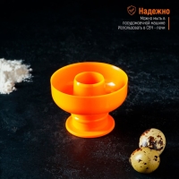 Форма для пончиков Доляна &laquo;Классика&raquo;, 8,5&times;8,5&times;6 см, цвет МИКС