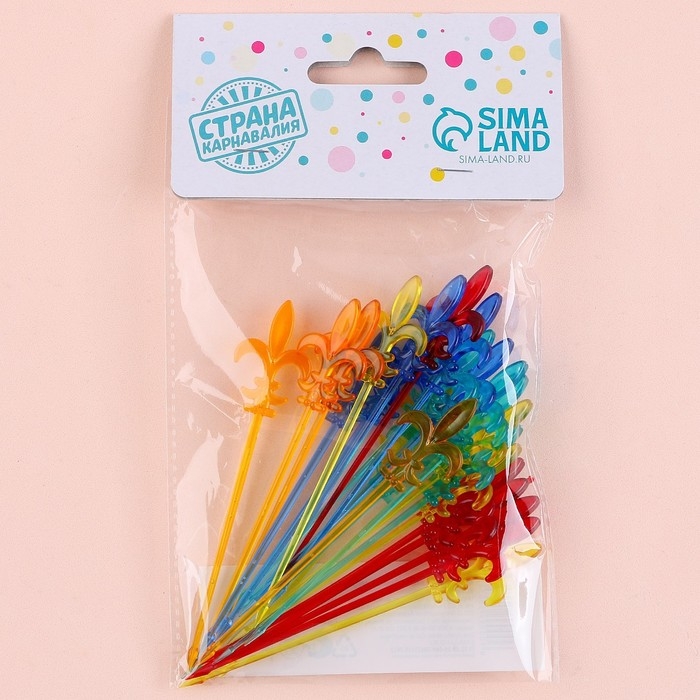 Шпажки для канапе &laquo;Лилия&raquo;, 24 шт.