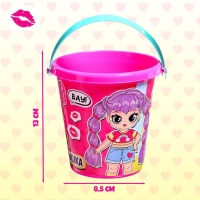 Ведро для игры с песком &laquo;Крутая малышка&raquo;, 1 л